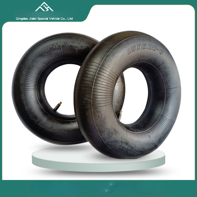 Вътрешна камера за гуми за косачки — OEM Jia Lei; Производител: Qingdao Jialei Special Vehicle; Подходяща за косачки за трева, инструментални колички и други