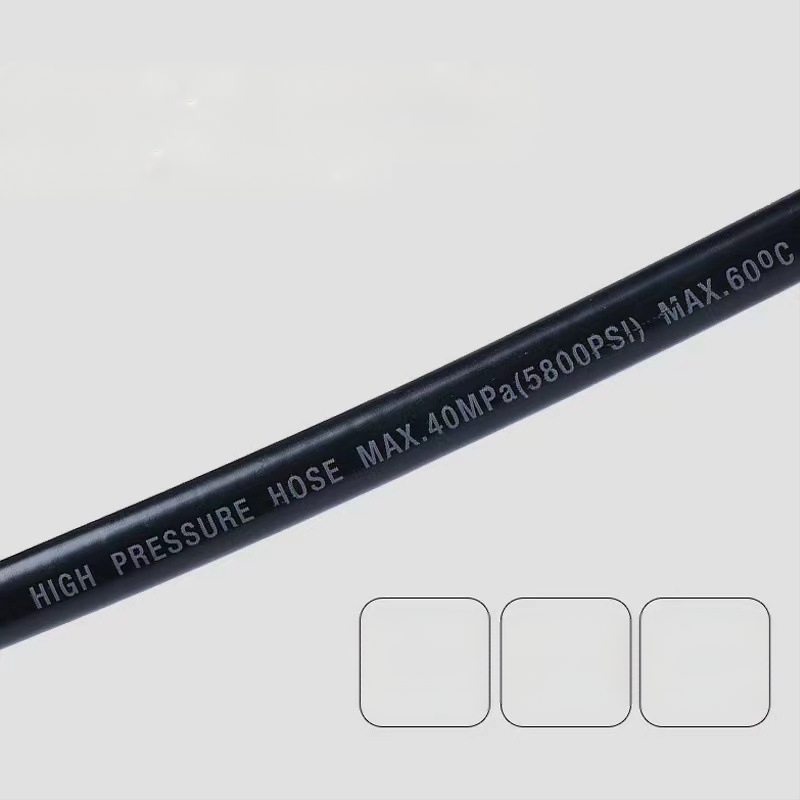 Augsta spiediena auto mazgāšanas pistole ar pagarinātu nerūsējoša tērauda galvu, inženierplastmasas rokturis, izsmidzināšanas attālums 8–10 m, spiediens 4000 psi