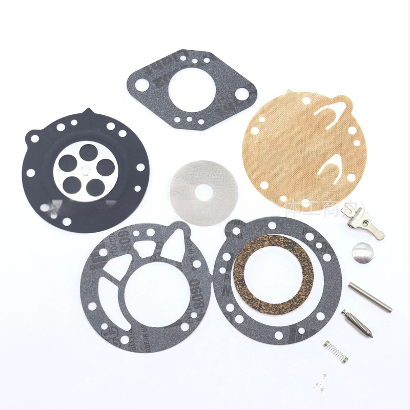 Karburatoriaus remonto rinkinys 070 STIHL TS350/TS360, Tilotson RK-83HL — mechaninis karburatorius su plokščia įsiurbimo plunžeru, priedas Nr. 12.2, kilmė Fujian