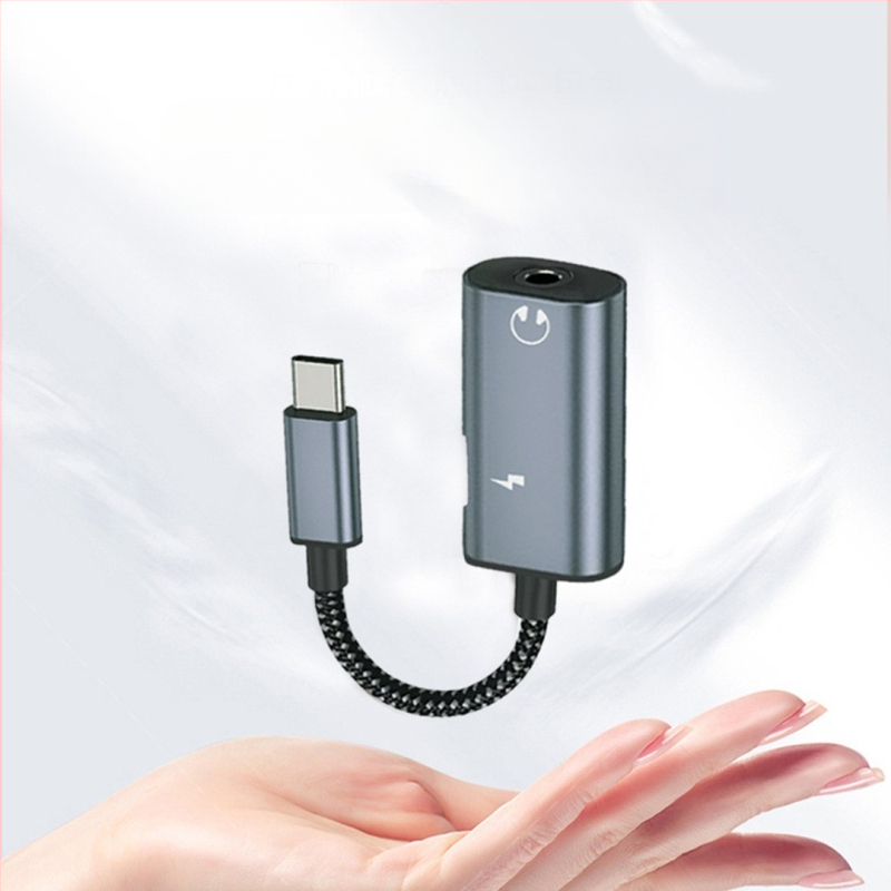 SALAMOER JS-39 Type-C καλώδιο αντάπτορα ακουστικών για Android συσκευές με Type-C διασύνδεση, άδεια ιδιωτικής ετικέτας