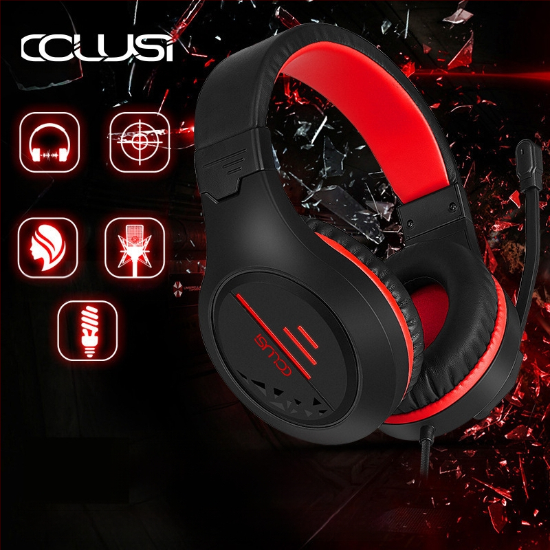 CLS100 kábeles gaming headset, 50 mm meghajtók, 2,2 m kábel, mikrofonnal