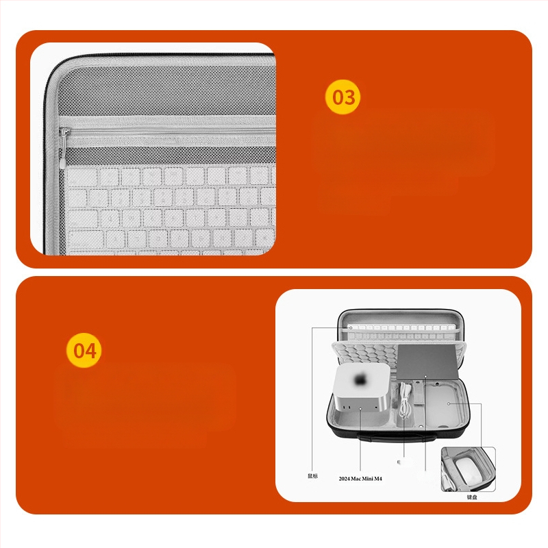 AHD-565 EVA калъф за опаковка на компютърни аксесоари, прес филм и шиене, 8 кг товароносимост