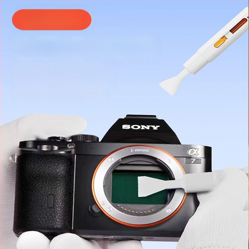 Компютърна четка за почистване – комплект Q6A за лаптопи, мобилни телефони и цифрови камери — ABS + спонж + влакнеста фланела