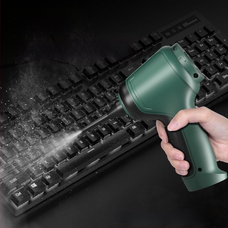Bezvadu putekļsūcējs automašīnām un mājai, rokas, 120W, putekļu tvertnes, dubulta lietošana, USB uzlāde