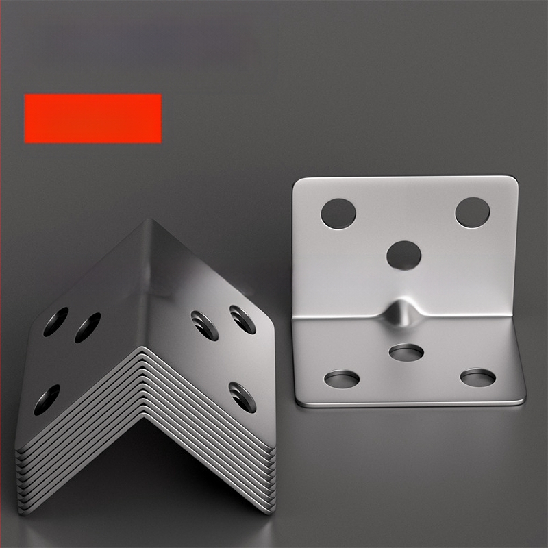 Неръждаема стомана 90° L-образна скоба за мебели | правоъгълно закрепване | широка приложимост | марка ZHCY