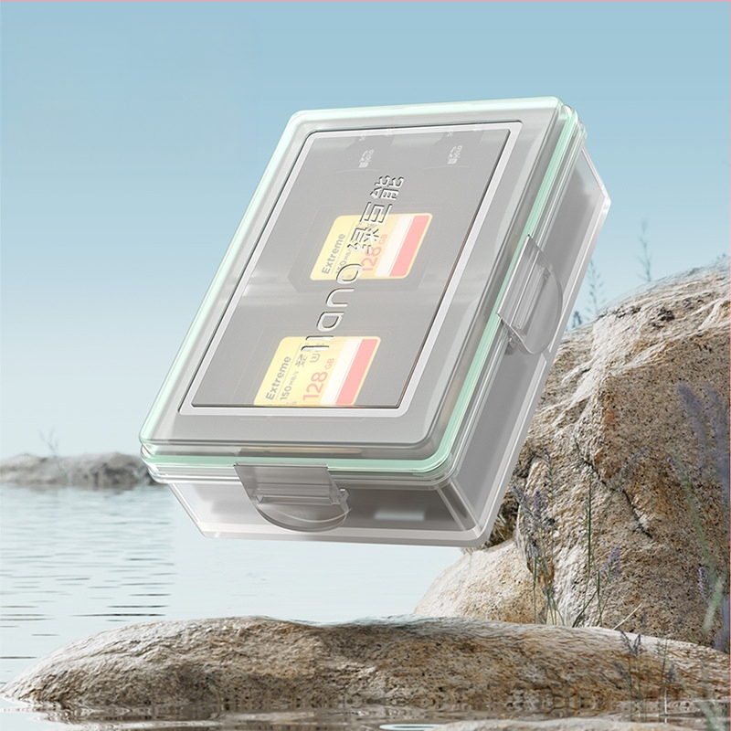 Green Giant Energy Θήκη αποθήκευσης μπαταρίας LP-E6 για κάμερες Canon R5/R6 και 60D/70D/80D/90D/5D4