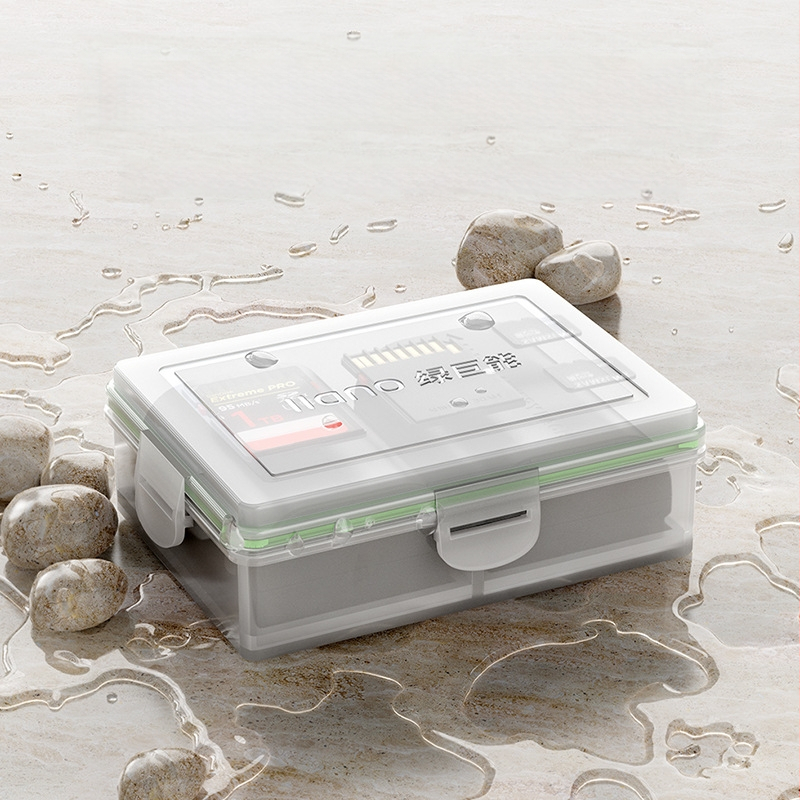 Green Giant Energy Θήκη αποθήκευσης μπαταρίας LP-E6 για κάμερες Canon R5/R6 και 60D/70D/80D/90D/5D4