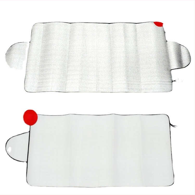 Покривало за предното стъкло на колата, перлен памук, дебело, водоустойчиво и топлоизолирано за зима, монтаж с щипки