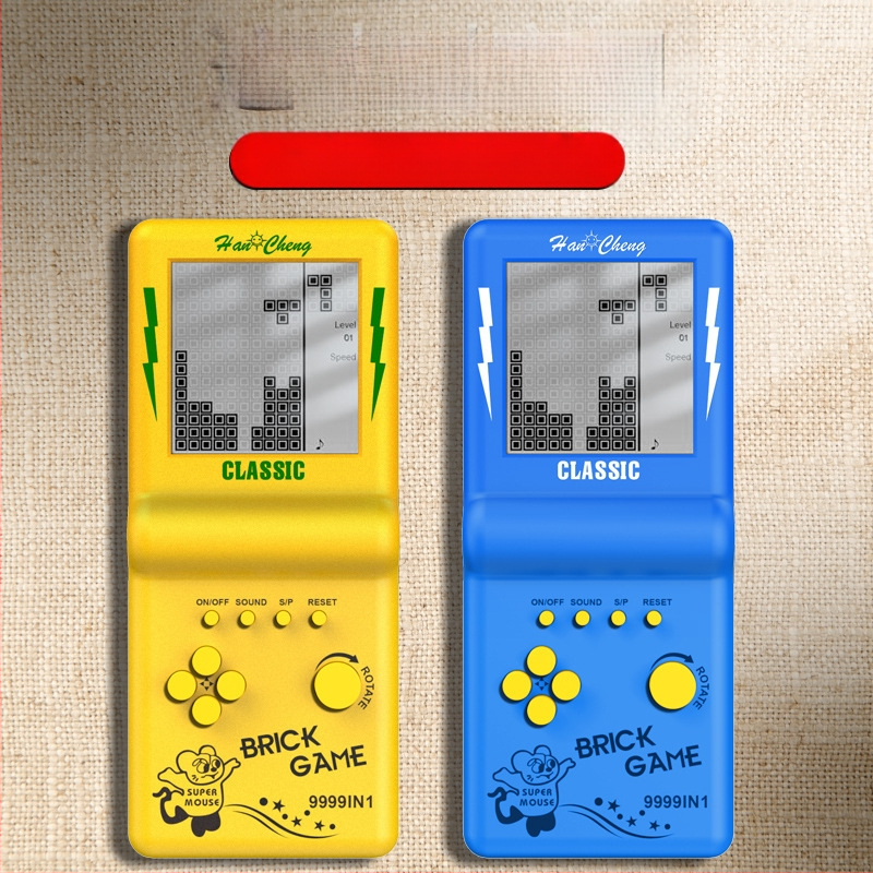 Ретро преносима конзола за игри с Тетрис, 256 MB памет, за един играч, носталгичен дизайн