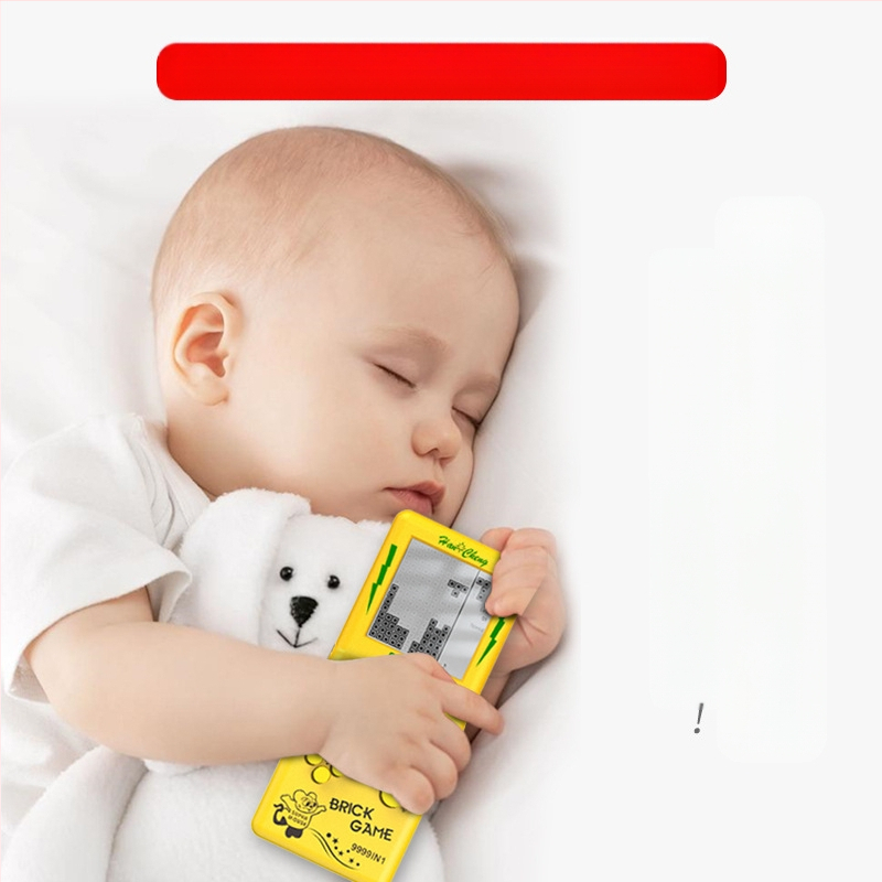 Ретро преносима конзола за игри с Тетрис, 256 MB памет, за един играч, носталгичен дизайн