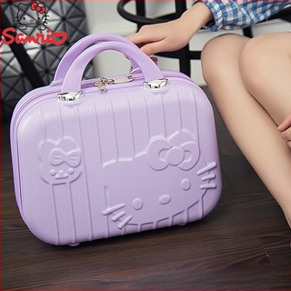 Μίνι βαλίτσα ταξιδιού με συμπαγή τσάντα μακιγιάζ, ABS+PC σώμα, κυκλικοί τροχοί, άνοιγμα με φερμουάρ, αδιάβροχο, εξαιρετικά ελαφρύ, αντιβακτηριακό, κατάλληλη και για άνδρες και για γυναίκες