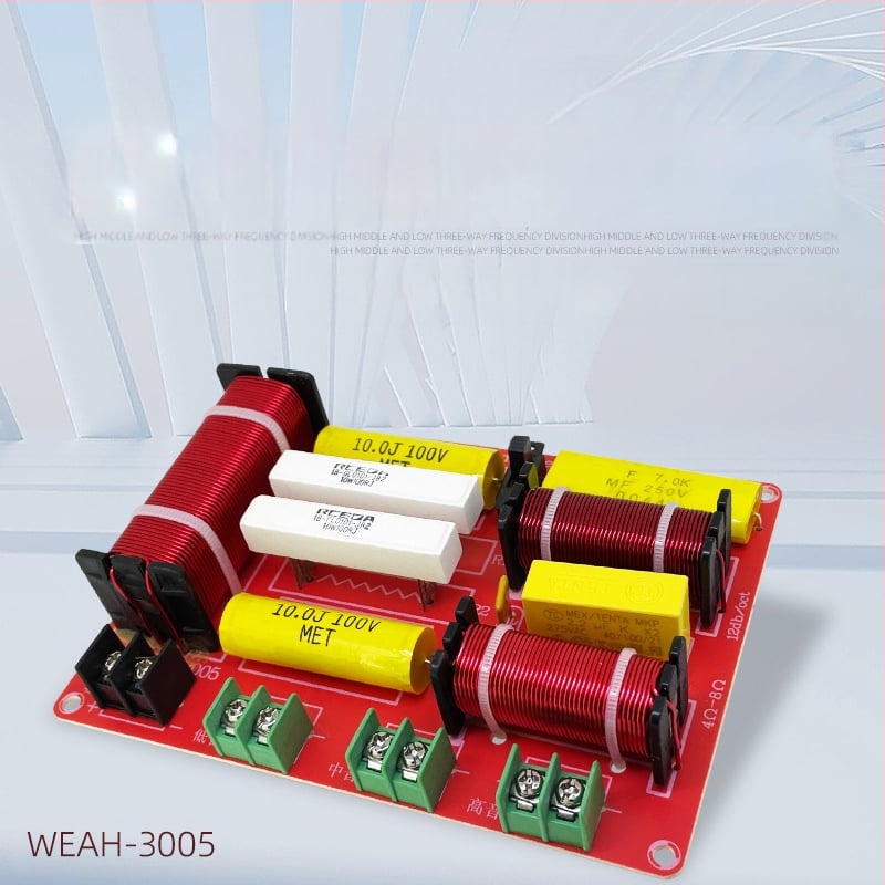 Weah 3005 Διαχωριστής Τριών Συχνοτήτων Υψηλής Ισχύος για Οικιακό Κινηματογράφο