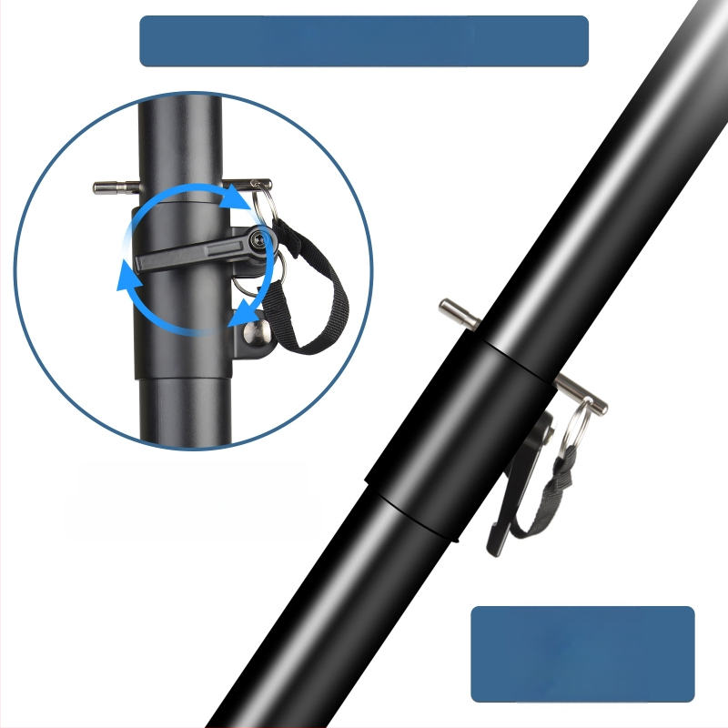 GAODING SP-501 Μεταλλικός ανυψωτικός βραχίονας για ηχεία, σύνδεση υπογούφερ, M20 νήμα, 35 mm υποδοχή