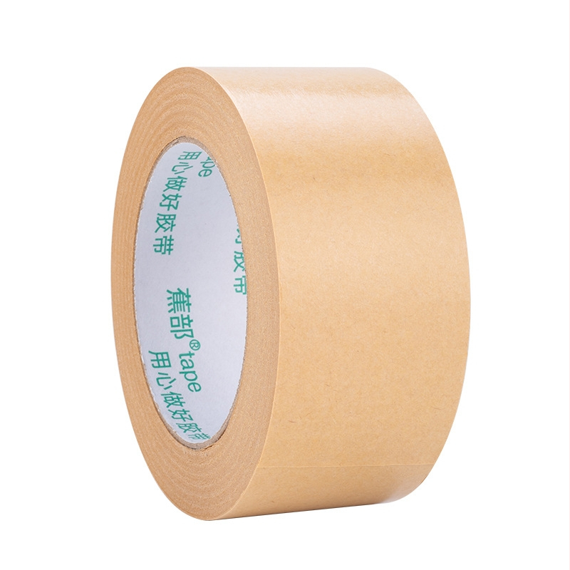 Kraft papīra lente dekoratīvām gleznām un rāmiem; līme: karsta izkausēšanas līme, jutīga pret spiedienu; garums: 50 m; biezums: 120 µm; bez atbrīvojošā papīra