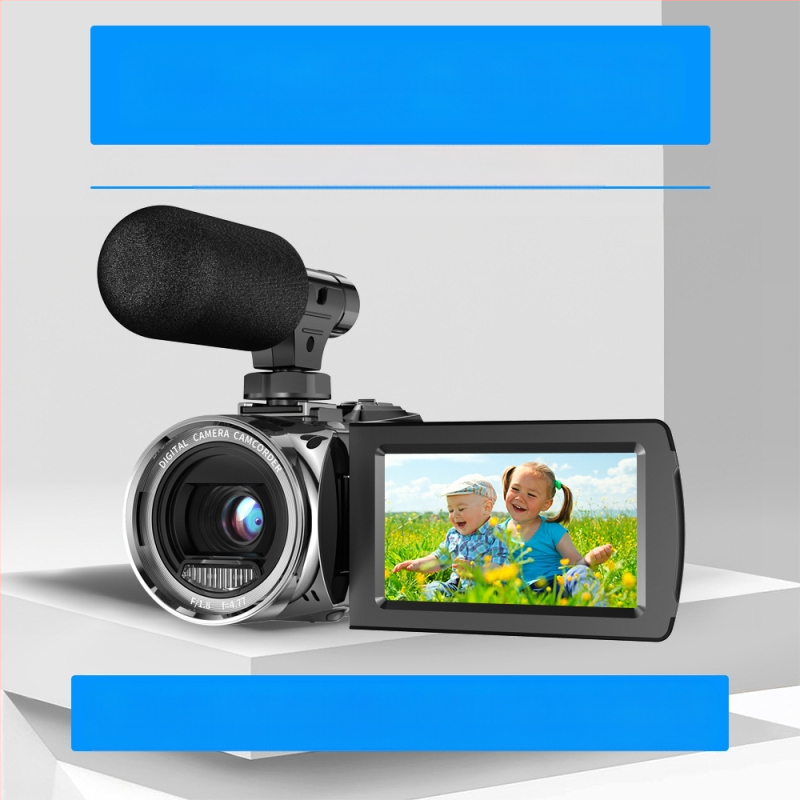 HDV8162 Plus kézi 4K-s videokamera elektronikus képstabilizációval, CMOS-érzékelő, 18x optikai zoom, 8MP