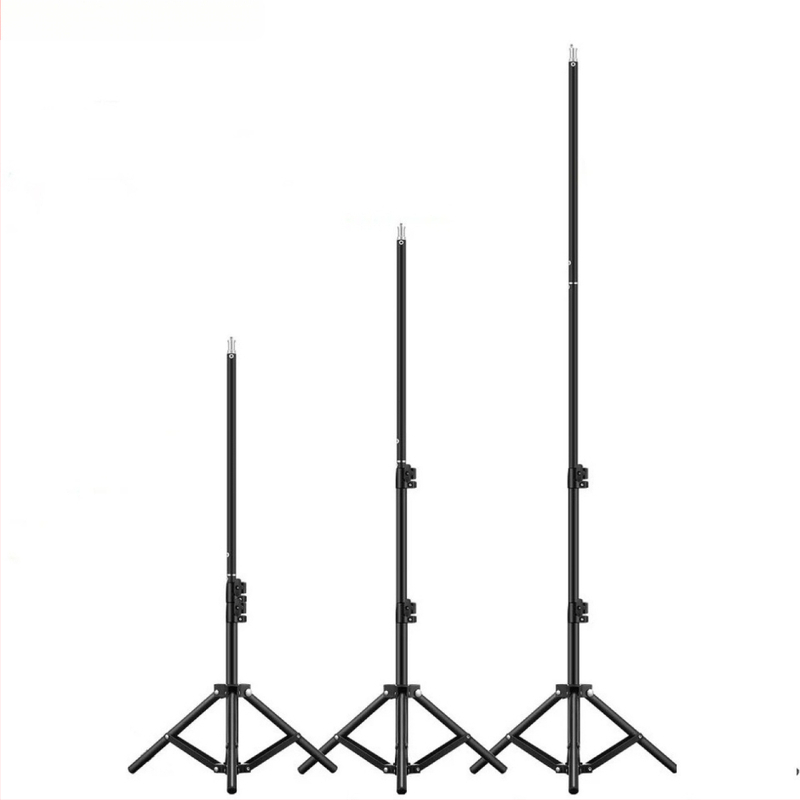 DDZ αλουμινένιο τρίποδο φωτισμού για φωτογράφηση, 3-άξονικός γιμπαλ, φορτίο 2-5 kg