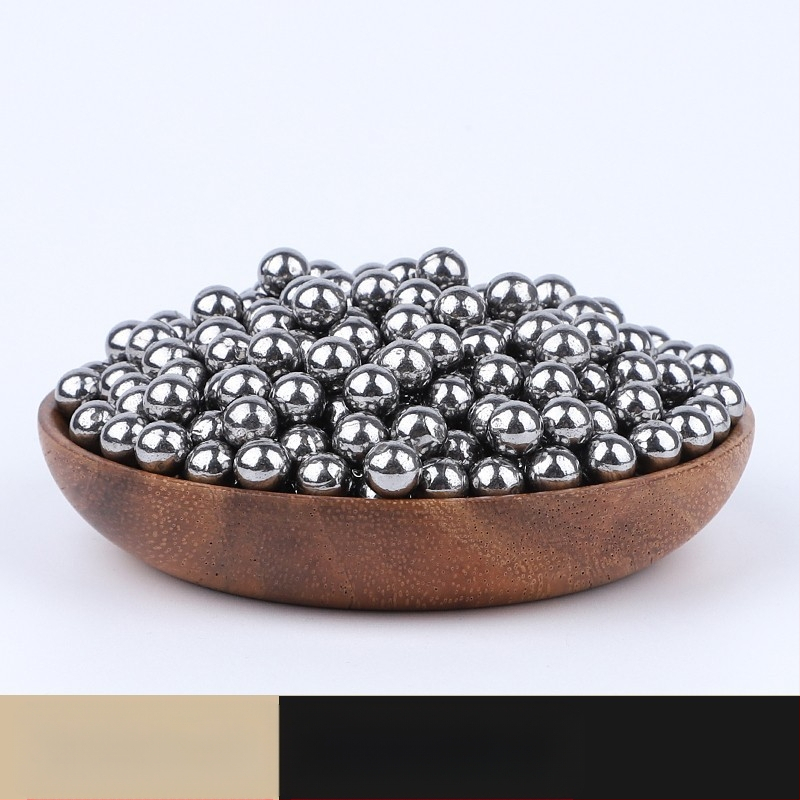 Лък за прашка – стоманени топчета, твърди, лъскав завършек, 100 бр. в пакет, повърхност без прецизна обработка