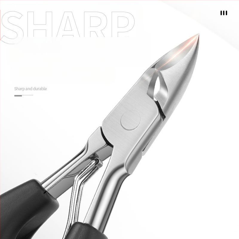 Nerūdijančio plieno manikiūro rinkinys su odelių žnyplėmis, nagų kirpimo žnyplėmis ir nagų žnyplėmis — nešiojamas, namų naudojimui; svoris 79,8 g; pakuotė 250 vienetų; OEM privataus prekės ženklo etiketė