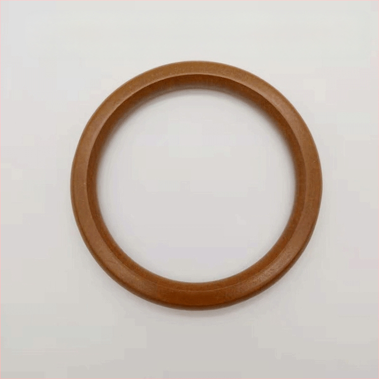 Кръгла дървена дръжка за чанта, модел A-089, марка Meters