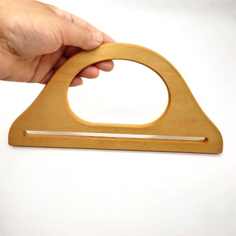 Кръгла дървена дръжка за чанта, модел A-089, марка Meters