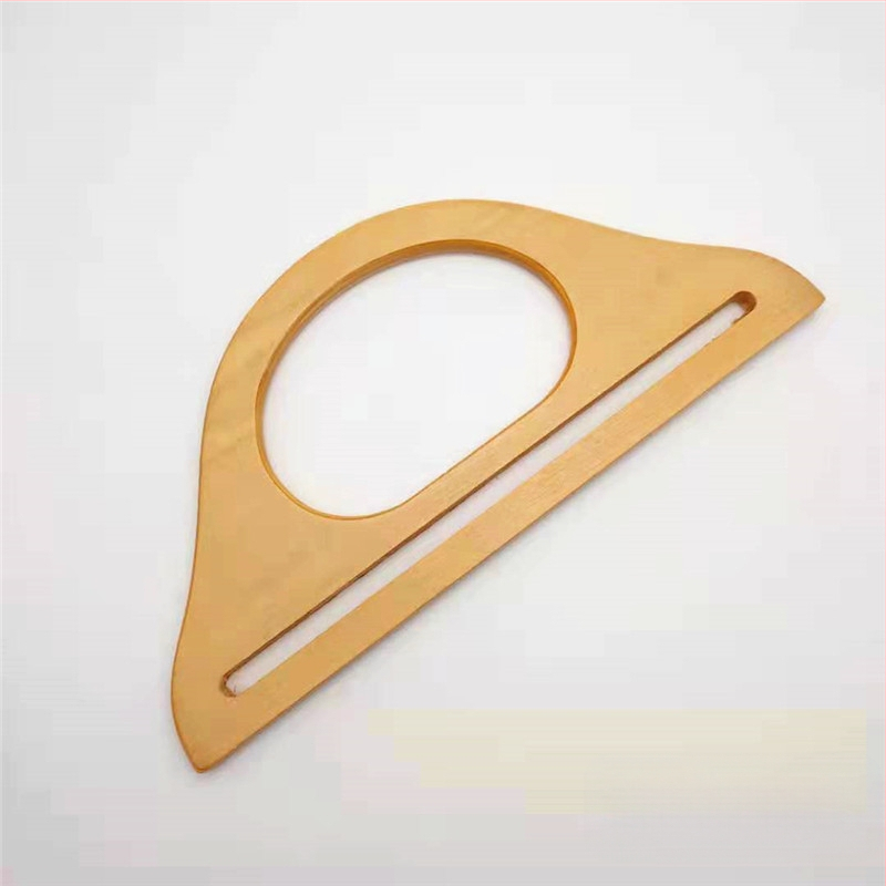 Кръгла дървена дръжка за чанта, модел A-089, марка Meters