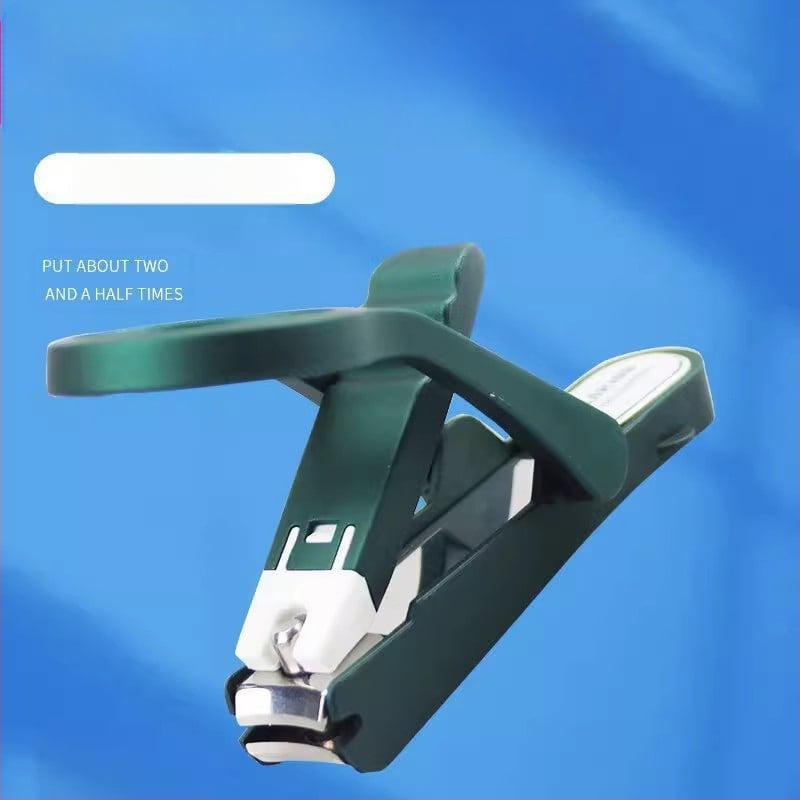 Jiayi nagų žnyplės su didinamuoju lęšiu — plastikas ir nerūdijantis plienas, plokščias burnos atidarymas, namų naudojimui