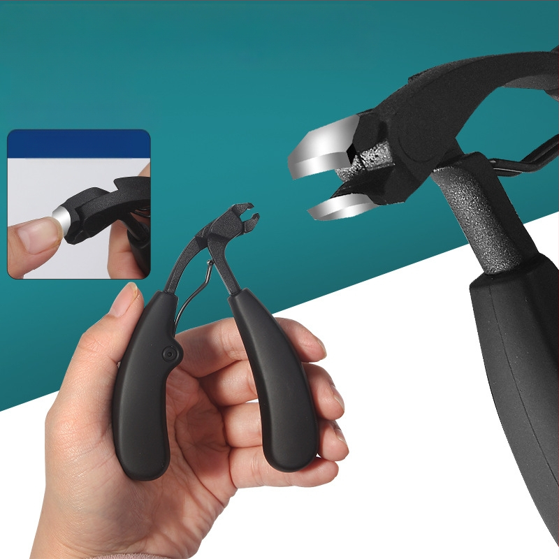 Nago žnyplės su išlenkta žnyple, didelis atidarymas, apsauga nuo lašėjimo, plastikas + nerūdijantis plienas