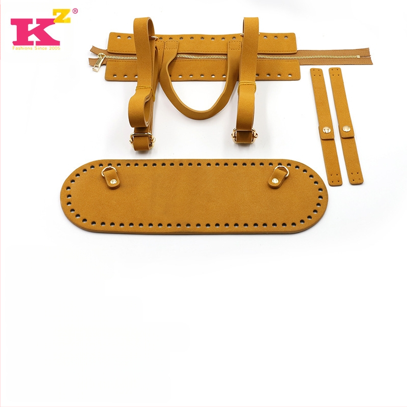 Pečių diržo komplektas kuprinei – PU oda, užtrauktuko grandinė, Medžiagų rinkinys, 2024 m. pavasaris
