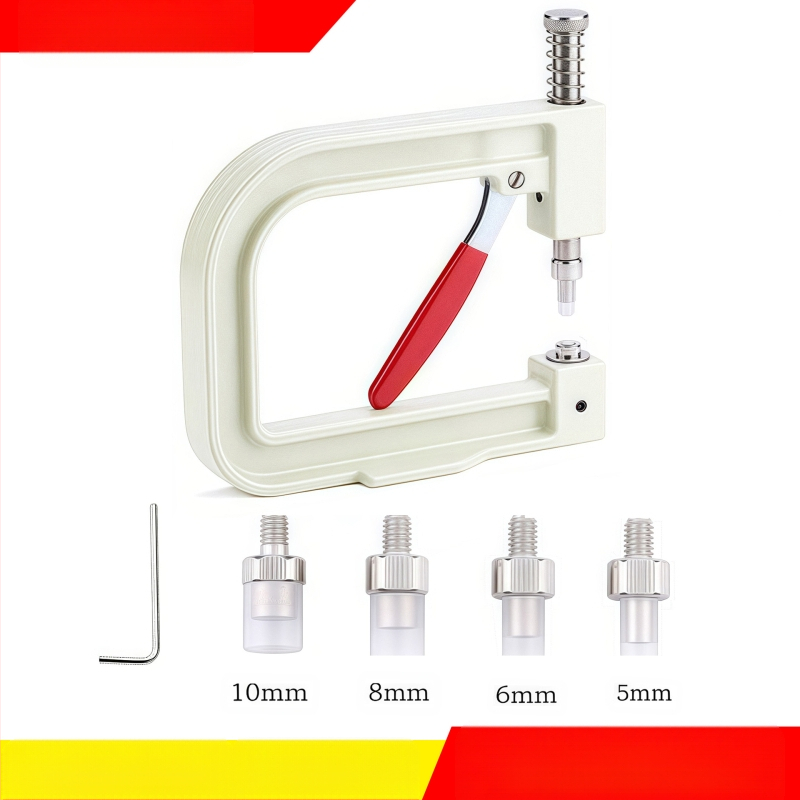 DIY χειροκίνητη μηχανή πίεσης χαντρών για μη πορώδεις τεχνητές πέρλες, αυτόνομο εργαλείο για αξεσουάρ DIY κοσμήματα, Άνοιξη 2025