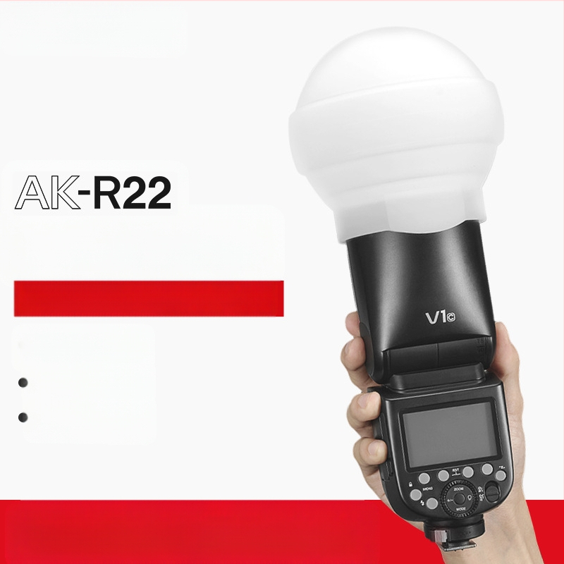 Softbox για φλας AK-R22, σιλικόνη, έκδοση V1