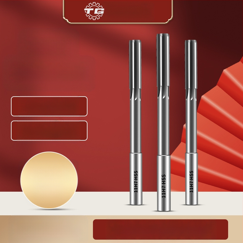 Tiangong реамър с право държане, H7, за премахване на burrs, високоскоростна стомана, сплавна стомана, плоско дъно