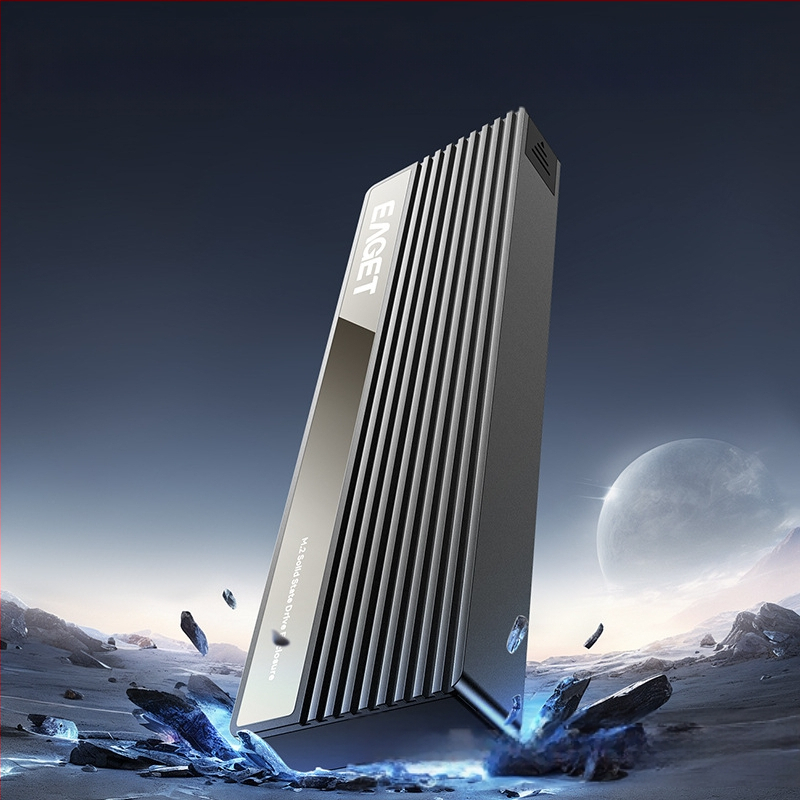 Μ.2 Θήκη SSD με διπλό πρωτόκολλο NVMe/NGFF, εξωτερική Type-C, κράμα αλουμινίου, υποστηρίζει έως 4TB, 10Gbps