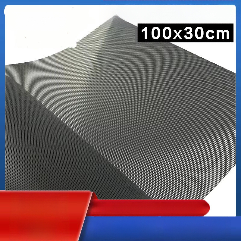 Прахозащитна мрежа за компютърни кутии и говорители, самозалепваща PVC пластмасова мрежа