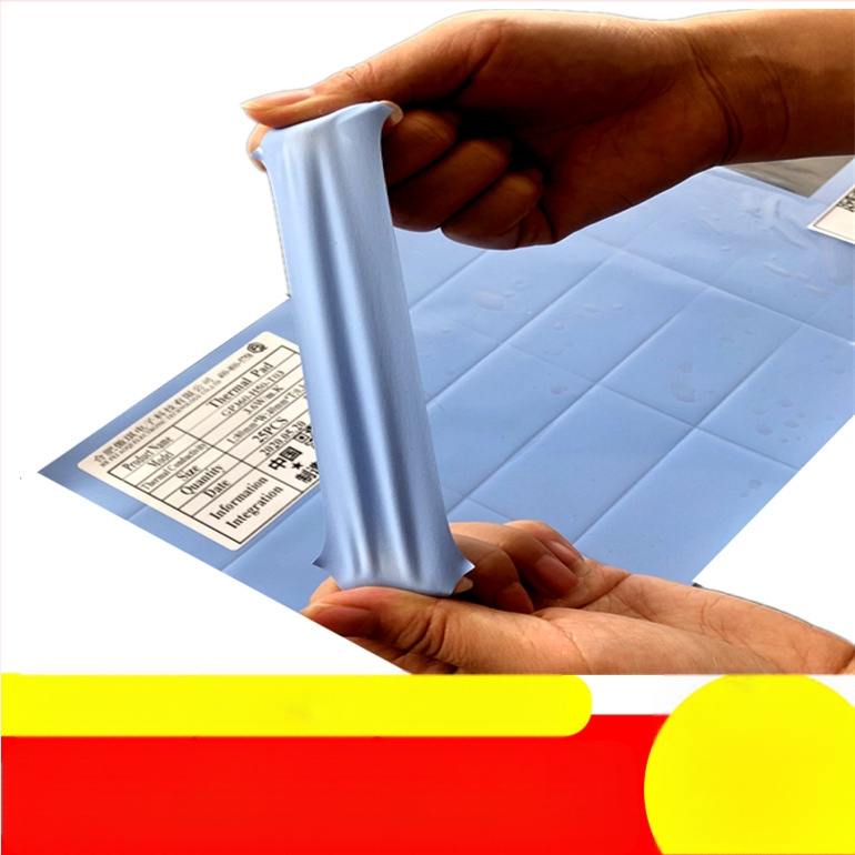 Термопроводяща силиконова подложка с алуминова пудра за охлаждане на електронни устройства – UL-94V0, -40 до 220°C, висока термопроводимост, персонализирана обработка