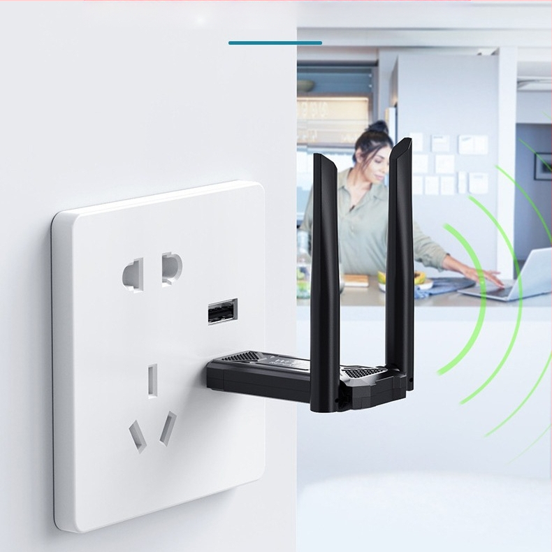 BW10 USB bezvadu atkārtojums - 300 Mbps, 10 m diapazons, USB/5V barošana, 802.11n, mājas lietošanai