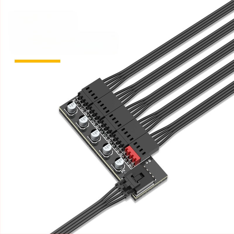 Хъб за вентилатори на корпуса, модел YB1028, пуснат през 2024 г.