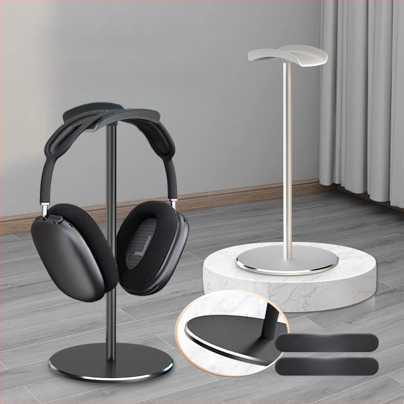 Десктоп стойка за слушалки M9, алуминиева сплав + силикон, 165 g, съхранение