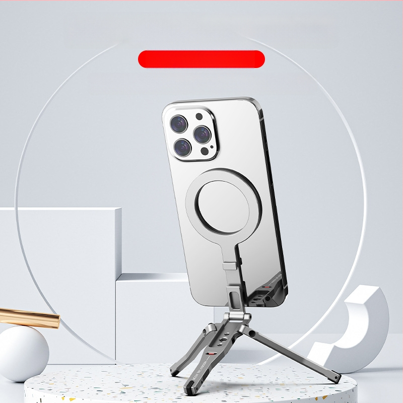 Neutral MagSafe Mantis stativ — univerzalni sklopivi stativ za pametne telefone, aluminijska legura, MOQ za ispis logotipa 1000