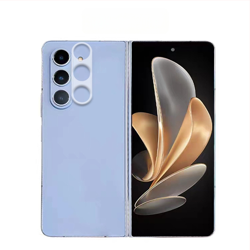 Galaxy Z Fold5 закалено стъкло за преден и заден екран и лещи – пълно покритие, HD яснота, анти отпечатъци, анти синя светлина, устойчиво на падане