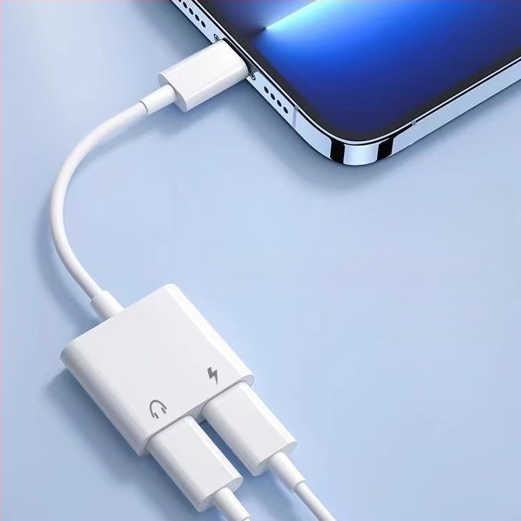 OTG adapteris su įkrovimu Huawei, Honor ir Xiaomi Type-C išmaniesiems telefonams – Type-C į USB, palaiko pelę, klaviatūrą ir USB laikmeną
