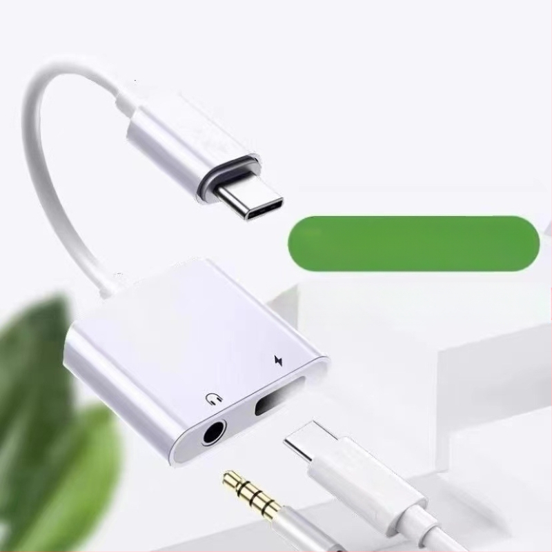 OTG adapteris su įkrovimu Huawei, Honor ir Xiaomi Type-C išmaniesiems telefonams – Type-C į USB, palaiko pelę, klaviatūrą ir USB laikmeną