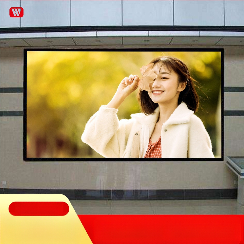 Vidaus LED ekranas su mažo žingsnio P1.25, 1920x1080 raiška, 640000 taškų, modulis 320x160, 256 pilkumo lygių