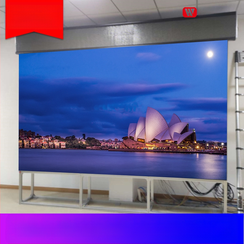 Vidaus LED ekranas su mažo žingsnio P1.25, 1920x1080 raiška, 640000 taškų, modulis 320x160, 256 pilkumo lygių