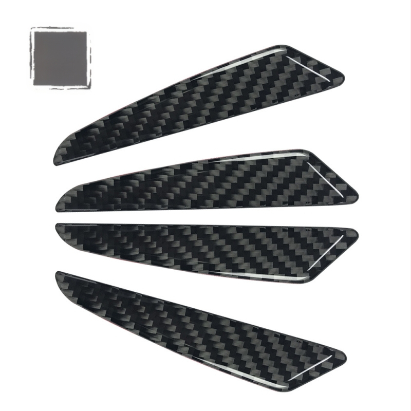 Автомобилен стикер за лого от въглеродни влакна с капково лепило | рефлективен материал, 3M импорт | ситопечат и пръскан печат | приложение: автомобили, игрови машини, USB флаш памет, козметични кутии