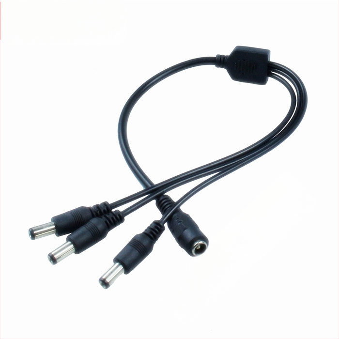 DC разпределител 1 към 3 за LED, 12V DC, меден проводник, без заваряване