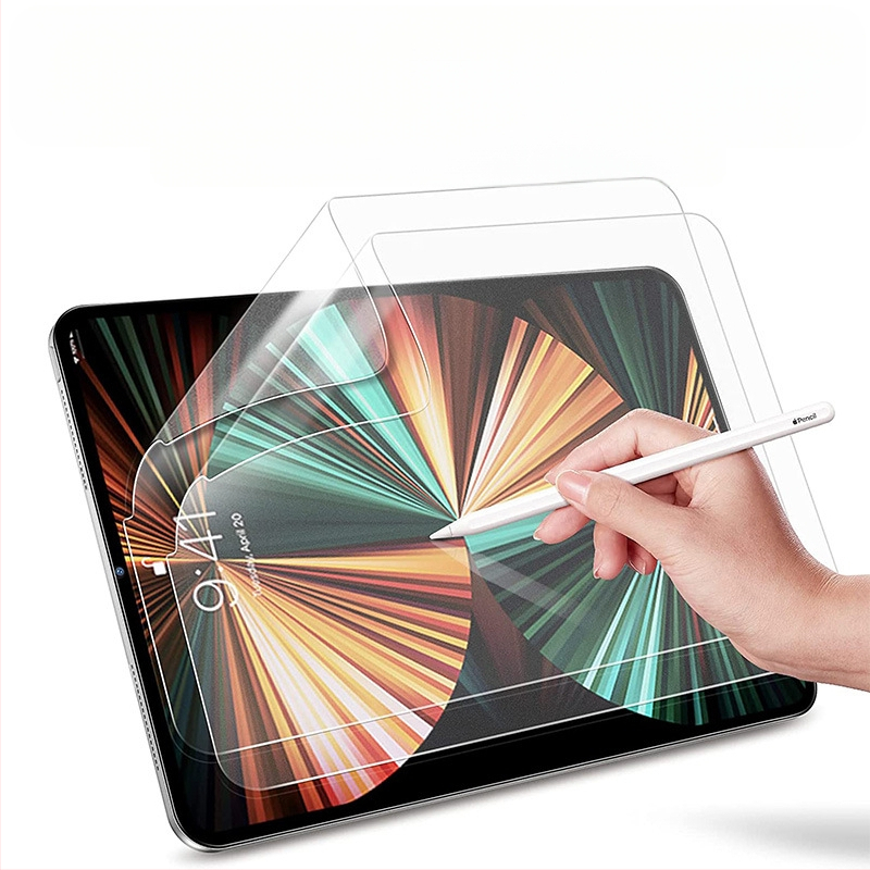 NanoHammer PET priekšējais films iPad Air, iPad Pro un iPad mini6 (2021) ar matētu virsmu, antiatspīdums, antiatpirkstu nospiedumi, papīra sajūta rakstot