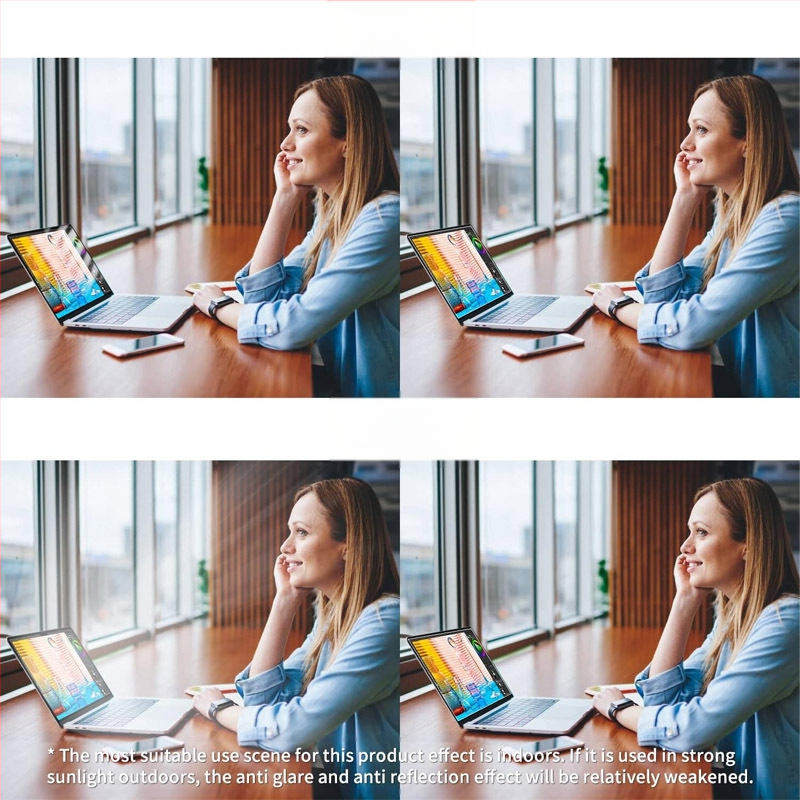Защитно фолио за екран за лаптопи и настолни компютри | PET материал, анти синя светлина, антиблясък и антиотразително, повърхностна обработка