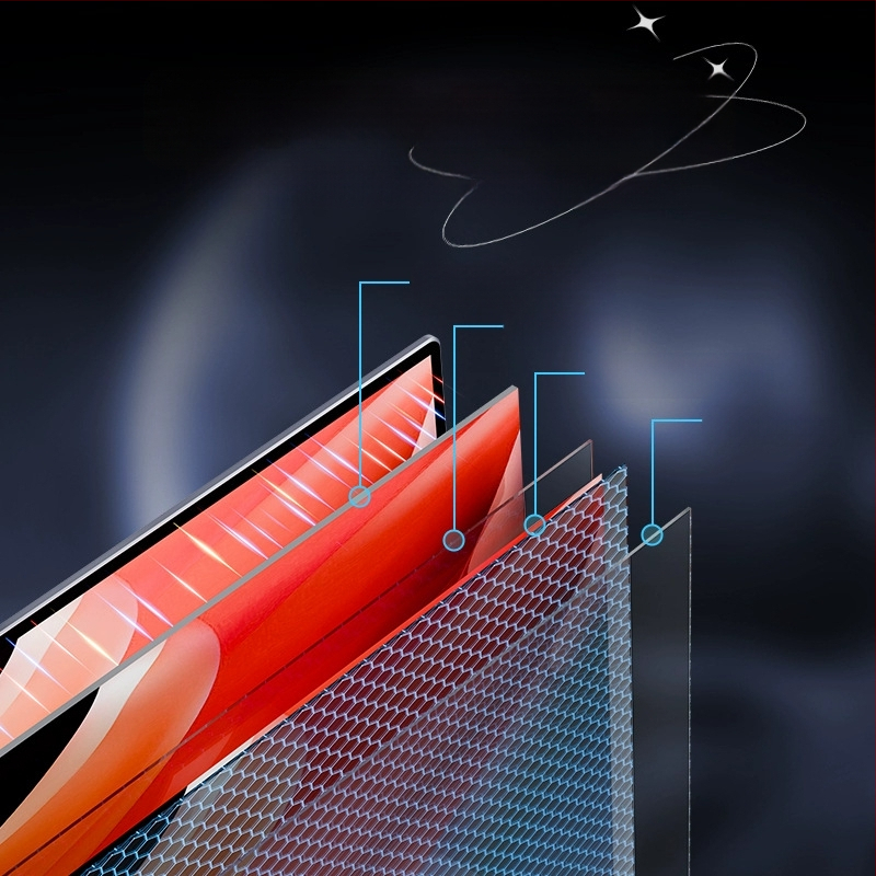 Антиотразителен филм за Huawei MateBook и Honor MagicBook, AR антиотразяване, антиотпечатък, електростатична адсорбция