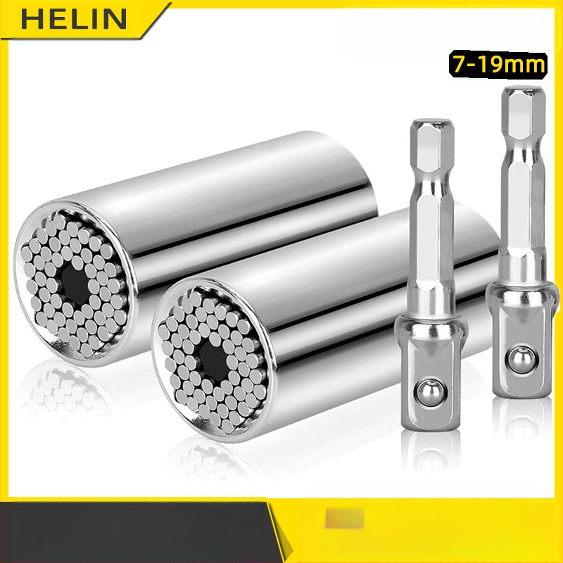 Σετ εργαλείων με κεφαλή πρίζας, από κράμα χάλυβα, 1 τεμάχιο, κατάλληλο για οικιακή χρήση, 0,3 kg