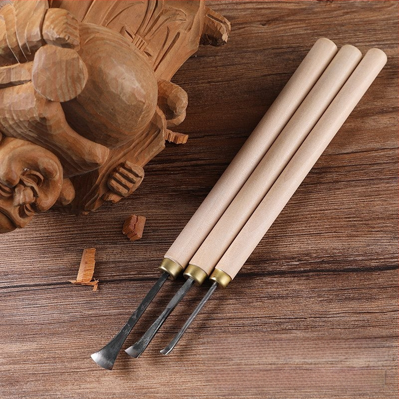 Medžio drožybos įrankiai, rankų darbo rinkinys šaukštams ir plokštėms, pasukama galva, apvalus peilis